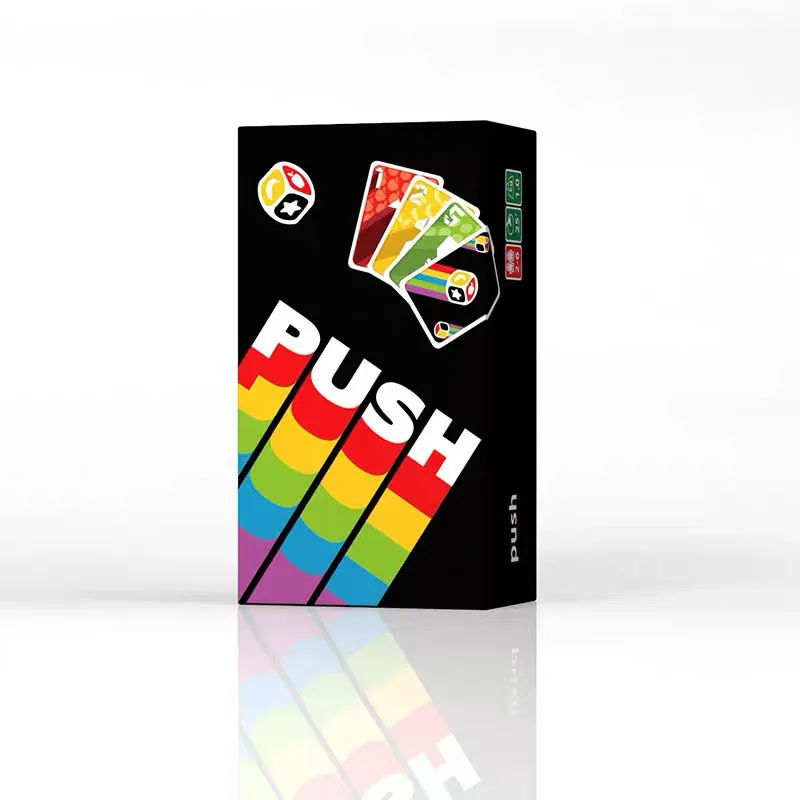 Push Up Board - เกมไพ่แบบกด เกมกระดานวางแผนสำหรับผู้ใหญ่และวัยรุ่น - เกมสำหรับครอบครัว เหมาะสำหรับเด็กและผู้ใหญ่ อายุ