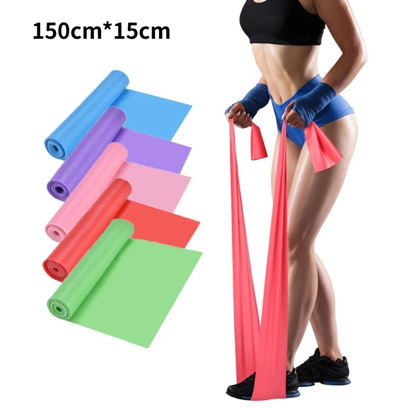 ยางยืดออกกำลังกายจากน้ำยางธรรม - Yoga Fitness Resistance Band บทวิจารณ์และราคา