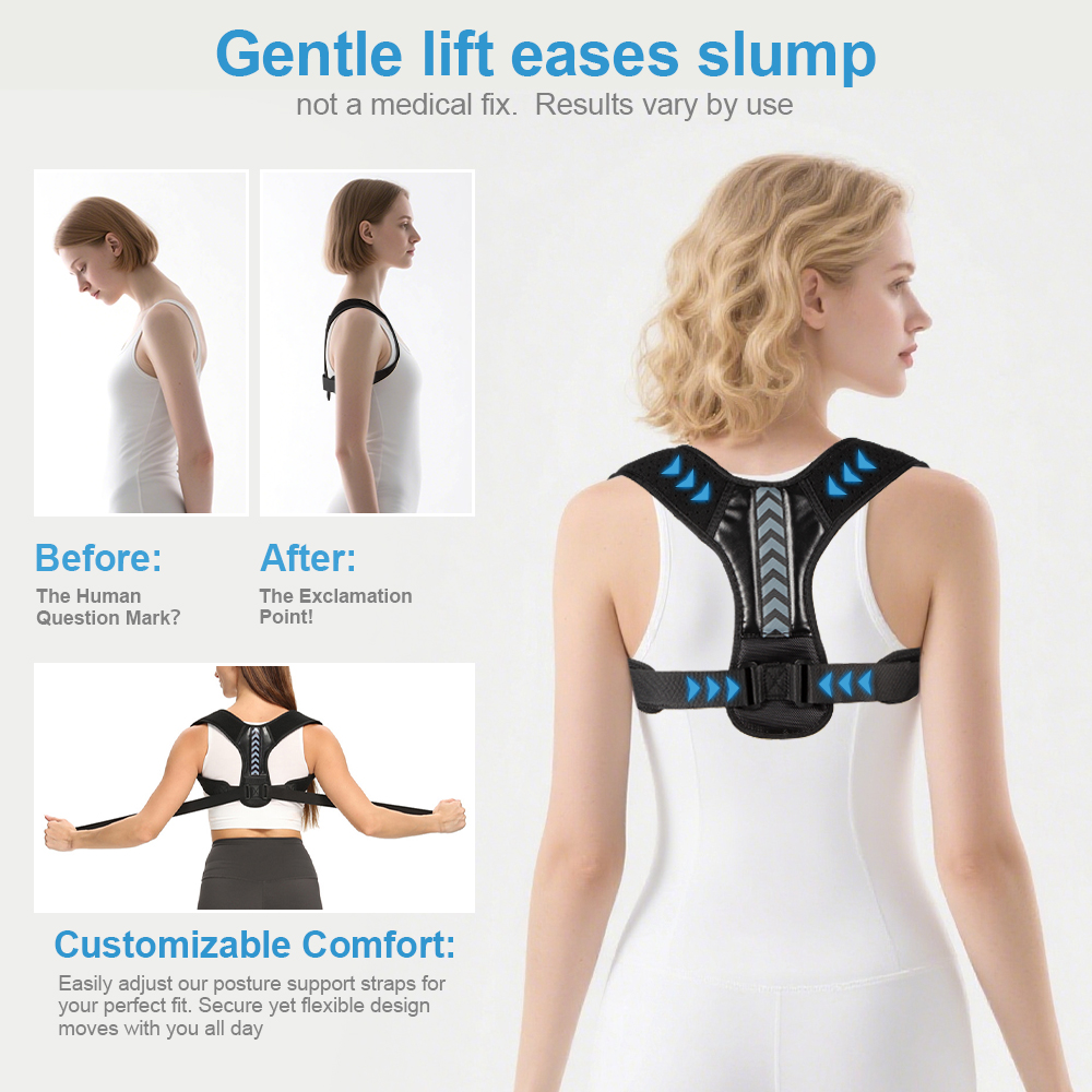 อุปกรณ์พยุงหลังส่วนบน ที่รัดคอ - Posture Corrector Back บทวิจารณ์และราคา