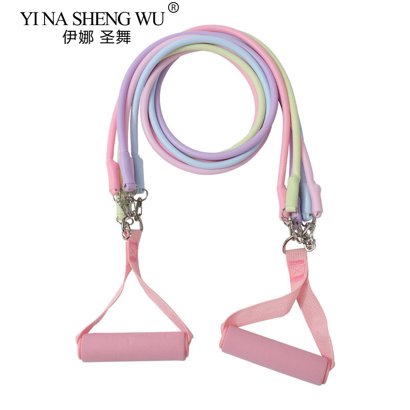 สายรัดข้อเท้าความต้านทานวงดนตร - Yoga Fitness Resistance Band บทวิจารณ์และราคา