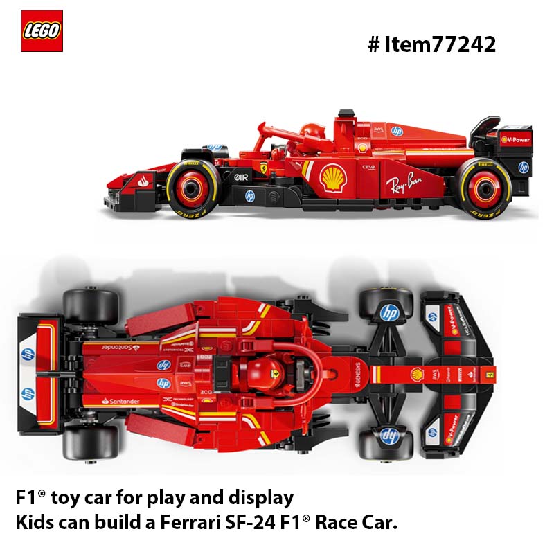 LEGO 77242 Speed Champions Fer - Victor Racket Jetspeed บทวิจารณ์และราคา