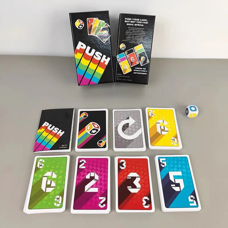 เกมไพ่แบบกด เกมกระดานวางแผนสำห - Push Up Board บทวิจารณ์และราคา