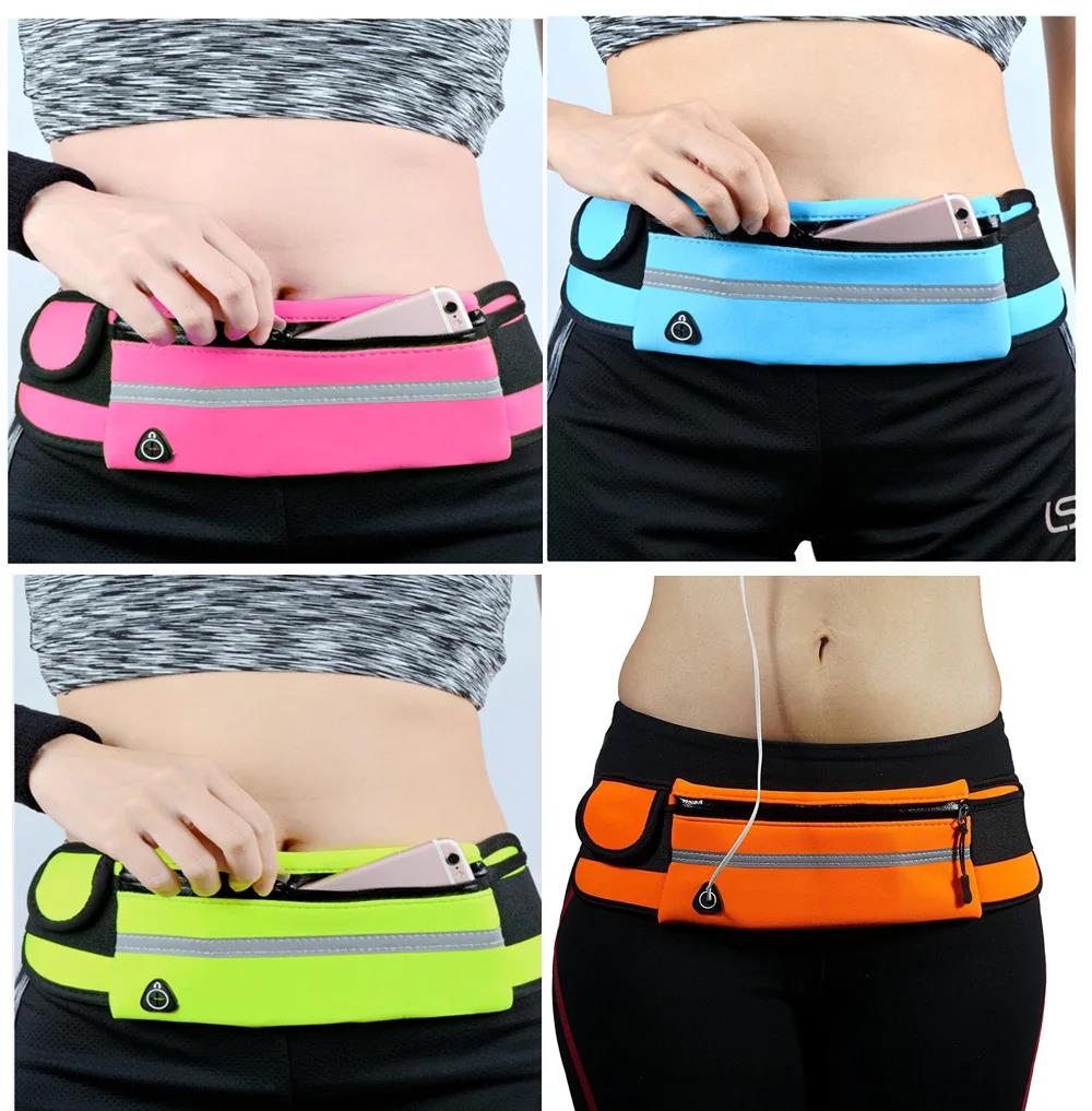 กระเป๋าคาดเอวสำหรับวิ่ง กระเป๋ - Yoga Fitness Apple บทวิจารณ์และราคา