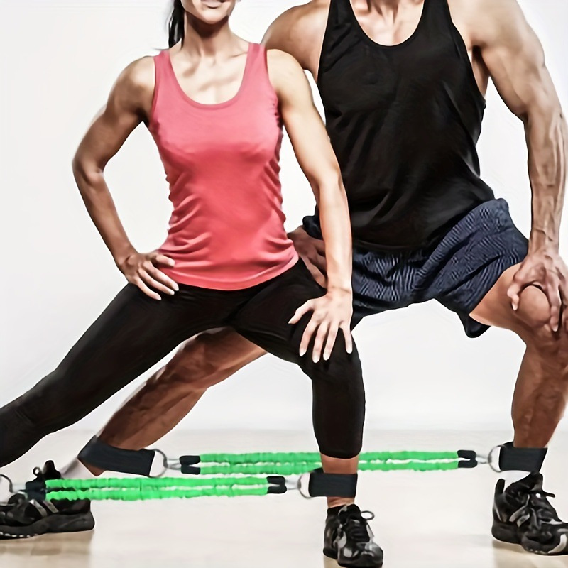 สายรัดข้อเท้าความต้านทานวงดนตร - Yoga Fitness Resistance Band บทวิจารณ์และราคา